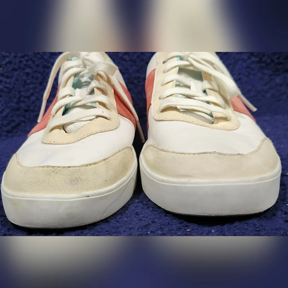 Cole Haan Women White Sneakers Grand Crosscourt Street Casual Shoes Size 9.5B
